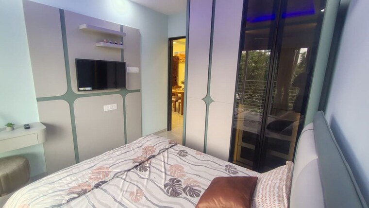 Bedroom, aquarock-aquarose 2 Bedroom 586 Sq.Ft. Apartment In Malad West Mumbai 10648031