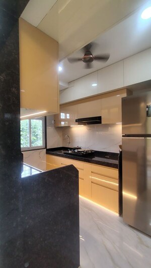 Kitchen in 2 BHK Apartment at Aquarock Aquarose, Malad West – for Sale