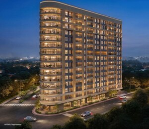 2 BHK Apartment – Exterior View View at Shapoorji Pallonji Nine Arcs, Santacruz East - for Sale