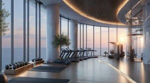 Gym in 3 BHK Apartment at Runwal Malabar, Malabar Hill – for Sale