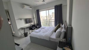Living Room in 1 BHK Apartment at 21st Century X90, Baner – for Rent