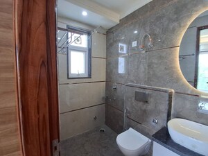 Bathroom in 4 BHK Builder Floor at Palam Vihar – for Rent