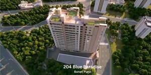 2 BHK Apartment – Exterior View View at Blue Pearl 204 Blue Paradise, Baner - for Rent