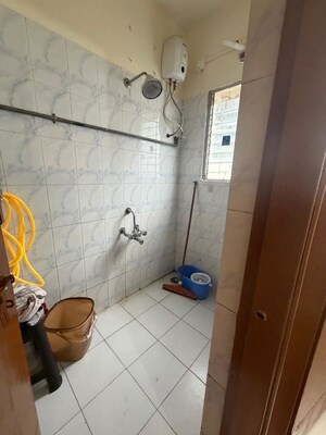 Bathroom in 1 BHK Apartment at Avanti Apartment, Kothrud – for Rent