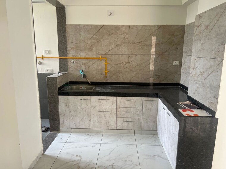 Kitchen, motherland-magnate-legen 3 Bedroom 900 Sq.Ft. Apartment In Khodiyar Ahmedabad 10648091