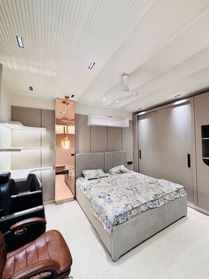 Bedroom in 3 BHK Builder Floor at Dwarka Mor – for Rent