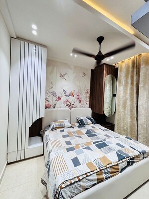Bedroom in 3 BHK Builder Floor at Dwarka Mor – for Rent