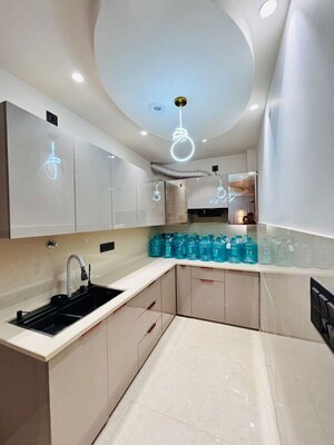 Kitchen in 3 BHK Builder Floor at Dwarka Mor – for Rent