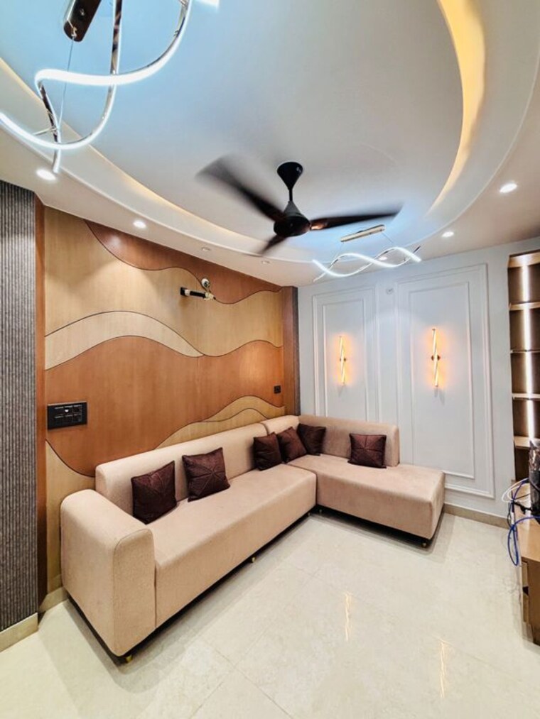Living Room, dwarka mor 3 Bedroom 1050 Sq.Ft. Builder Floor In Dwarka Mor Delhi 10648105