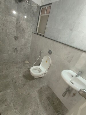Bathroom in 2 BHK Apartment at Gulmohar Skypark, Dhanori – for Rent