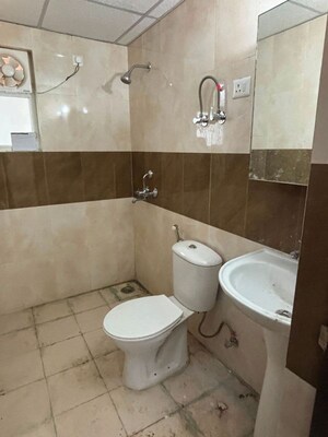 Bathroom in 3 BHK Apartment at Trident Embassy, Sector 1 Greater Noida – for Rent
