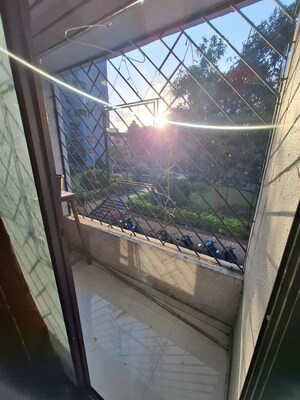 Balcony in 2 BHK Apartment at Shailesh Tower Nerul, Nerul Sector 19a – for Rent