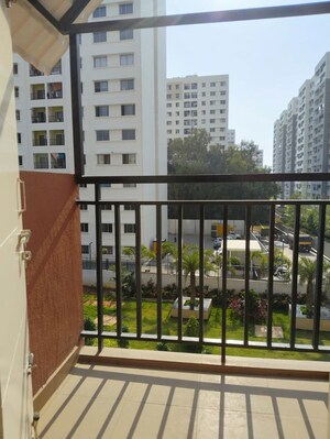 Balcony in 3 BHK Apartment at SM Art Apartments, Panathur – for Sale