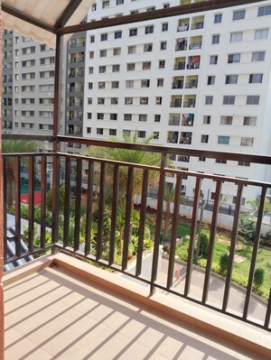 Balcony in 3 BHK Apartment at SM Art Apartments, Panathur – for Sale