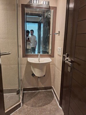Bathroom in 3 BHK Builder Floor at Greater Kailash I – for Rent