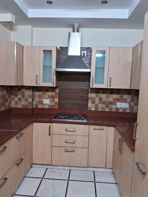 Kitchen in 3 BHK Builder Floor at Greater Kailash I – for Rent