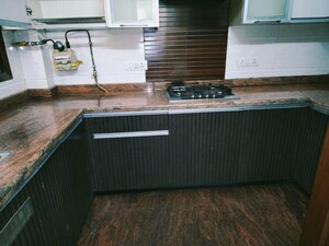 Kitchen in 3 BHK Builder Floor at Greater Kailash I – for Rent
