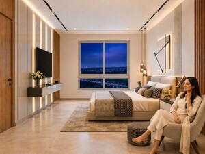 Living Room in 3 BHK Apartment at RDB Legend Harmony, Lingampally – for Sale