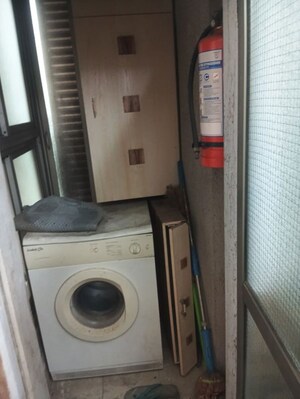 Bathroom in 3 BHK Apartment at Kohinoor City Phase I, Kurla – for Rent