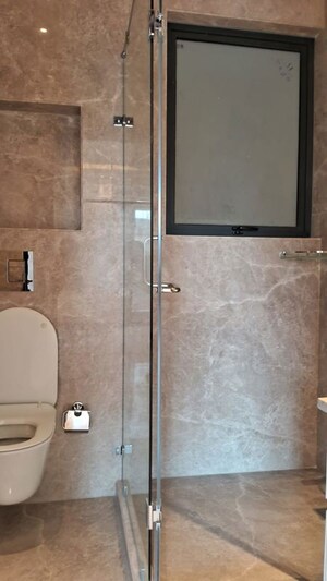 Bathroom in 3 BHK Builder Floor at Soami Nagar – for Rent