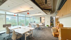 Team Area in  Office Space at Wadhwa The Capital, Bandra East – for Rent