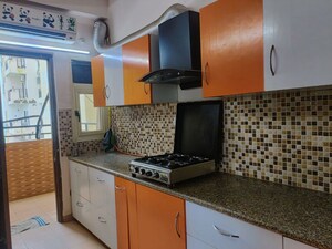 Kitchen in 3 BHK Apartment at AWHO 6A, Vrindavan Yojna – for Rent