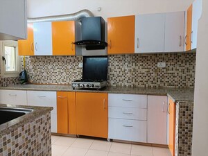 Kitchen in 3 BHK Apartment at AWHO 6A, Vrindavan Yojna – for Rent