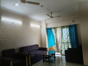 Living Room in 3 BHK Apartment at AWHO 6A, Vrindavan Yojna – for Rent