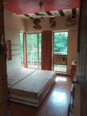 Bedroom in 3 BHK Apartment at Kohinoor City Phase II, Kurla – for Rent