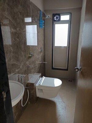 Bathroom in 2 BHK Apartment at Haware Intelligentia Axis, Borivali East – for Rent