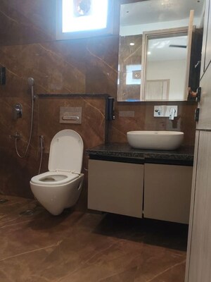 Bathroom in 1 BHK Builder Floor at Mayfield Garden – for Rent