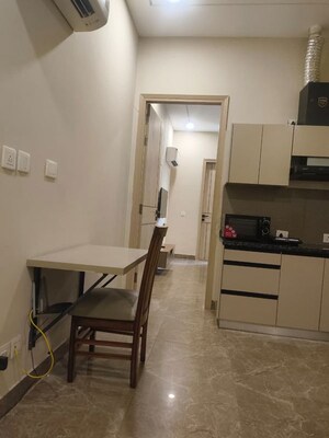 Staircase in 1 BHK Builder Floor at Mayfield Garden – for Rent