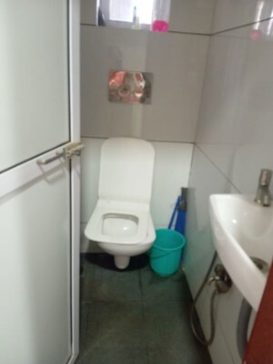 Bathroom in 1 BHK Apartment at Koteshwar Palace, Andheri East – for Rent