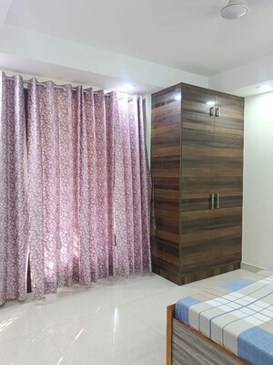 Bedroom in 3 BHK Builder Floor at Sushant Lok I – for Rent