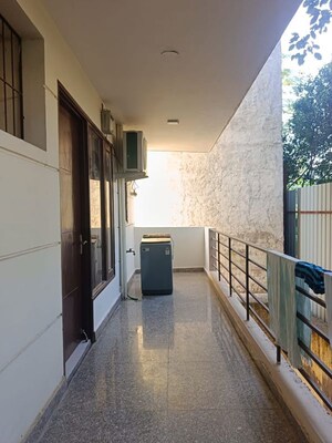 Kitchen in 3 BHK Builder Floor at Sushant Lok I – for Rent