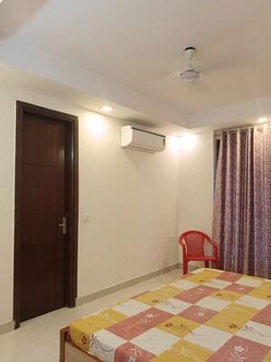 Bedroom in 3 BHK Builder Floor at Sushant Lok I – for Rent