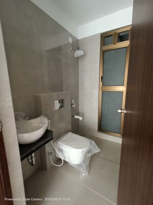 Bathroom in 2 BHK Apartment at Damji Shamji Mahavir Spring Tulip Phase 1, Pokhran Road No Two – for Rent