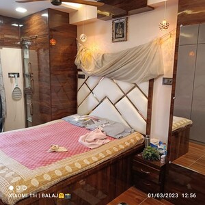 Bedroom in 3 BHK Apartment at Mahaavir Rachana, Cbd Belapur Sector 15 – for Rent