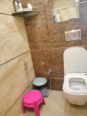 Bathroom in 3 BHK Apartment at Mahaavir Rachana, Cbd Belapur Sector 15 – for Rent
