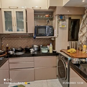 Kitchen in 3 BHK Apartment at Mahaavir Rachana, Cbd Belapur Sector 15 – for Rent