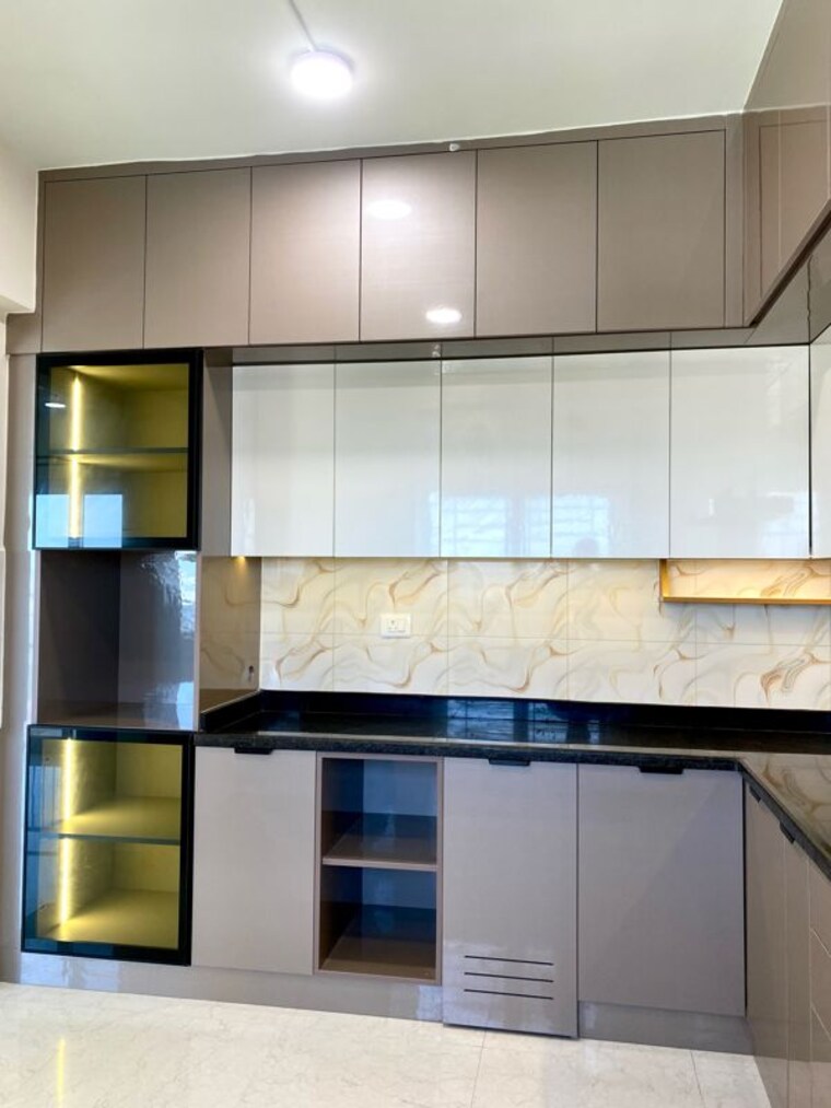 Kitchen, vajra-jasmine-county 3 Bedroom 1765 Sq.Ft. Apartment In Gachibowli Hyderabad 10648311