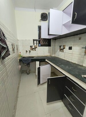 Kitchen in 2 BHK Builder Floor at Govindpuri – for Rent
