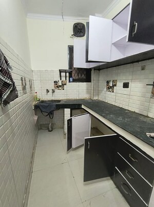 Kitchen in 2 BHK Builder Floor at Govindpuri – for Rent