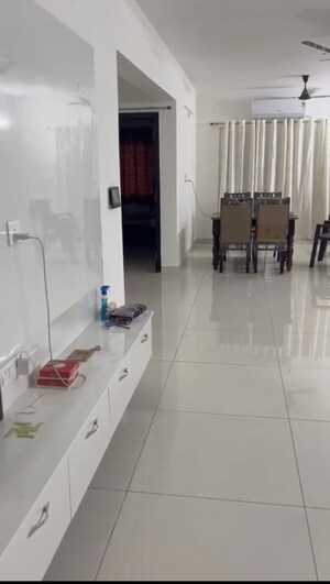 Bathroom in 3 BHK Apartment at Ambience Courtyard, Manikonda – for Rent