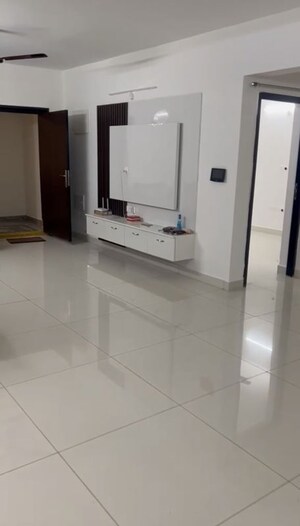 Bathroom in 3 BHK Apartment at Ambience Courtyard, Manikonda – for Rent