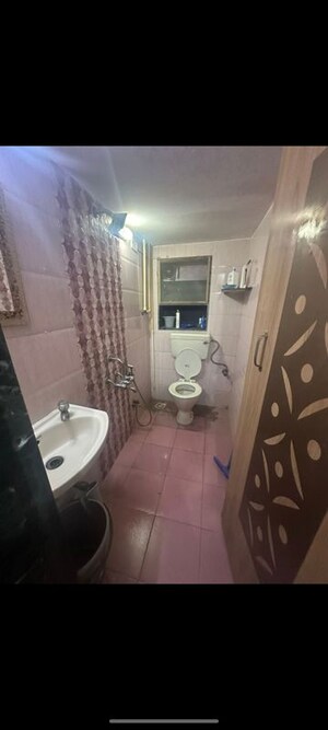 Bathroom in 2 BHK Apartment at Swastik CHS Vile Parle, Vile Parle West – for Rent