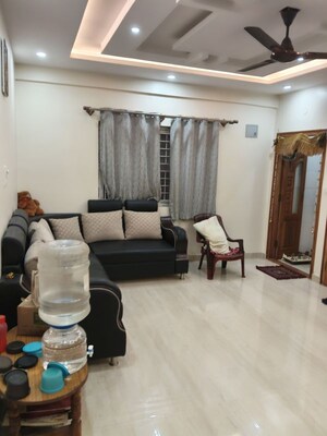 Living Room in 3 BHK Apartment at Sri Ranga Nivas, Banashankari – for Sale
