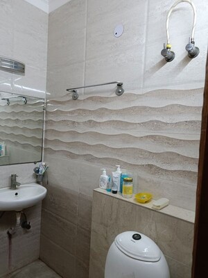 Bathroom in 1 BHK Independent House at RWA Apartments Sector 52, Sector 52 – for Rent