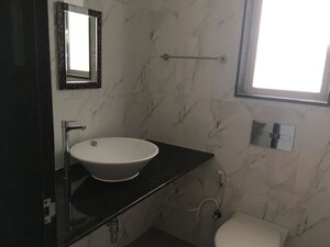 Bathroom in 2 BHK Apartment at Vasant Fiona, Pokhran Road No Two – for Rent