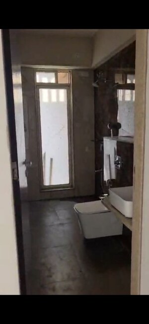 Bathroom in 2.5 BHK Apartment at ND Palai Towers, Goregaon West – for Rent